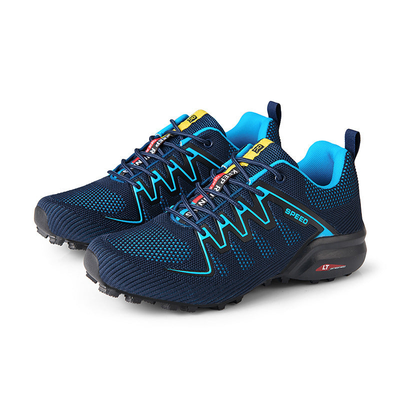 Damen Trailrunning-Schuhe mit rutschfester Sohle und atmungsaktiver Mesh-Oberfläche EB