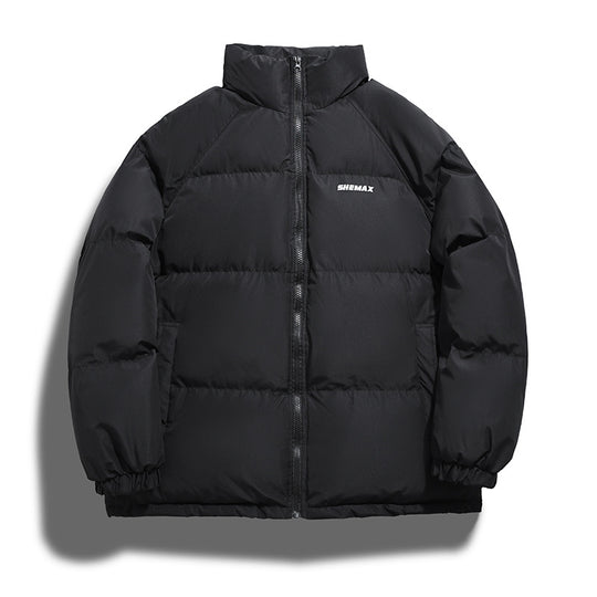 Damen isolierte Pufferjacke mit hochabschließendem Kragen und strukturiertem Steppmuster EB