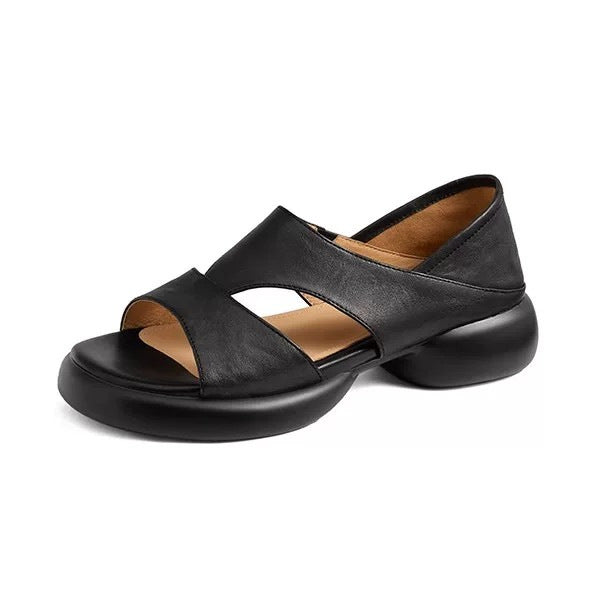 Damen Komfortable Sandalen mit ergonomischem Fußbett EB