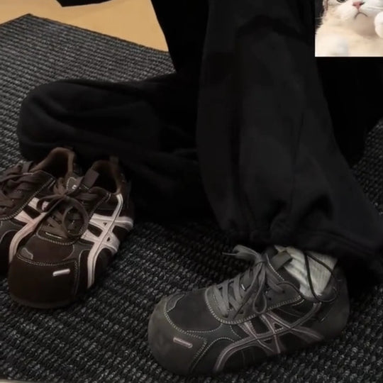 Damen Sportliche Sneakers mit atmungsaktivem Obermaterial und rutschfester Sohle EB