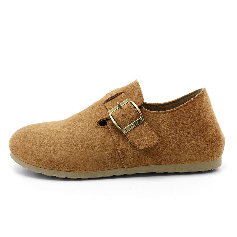 Damen Clogs mit praktischem Schnallenverschluss und rutschfester Sohle EB