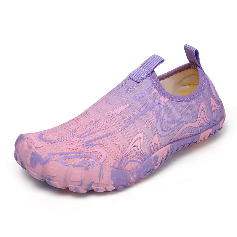 Damen Aquaschuhe mit rutschfester Sohle und elastischem Design EB
