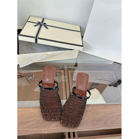 Damen Mules mit modernem Netzdesign EB
