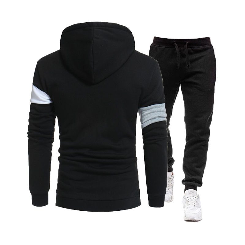 Herren modisches Sweatshirt- und Jogginghose-Set EB