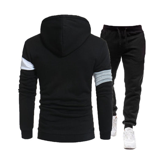 Herren modisches Sweatshirt- und Jogginghose-Set EB