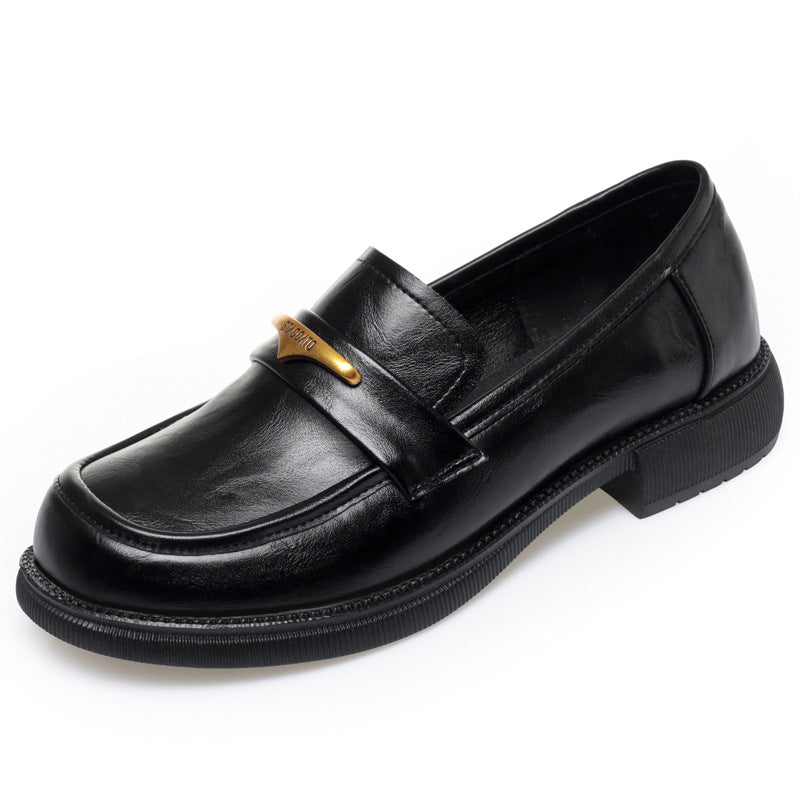 Damen Mokassins mit modischem Kettendetail und komfortabler Sohle EB