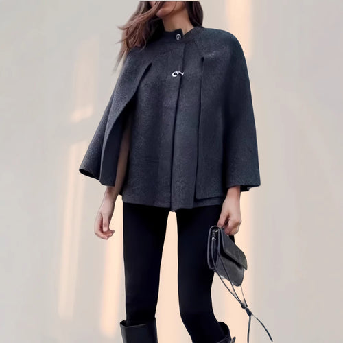 Damen elegante Kapuzenumhang EB
