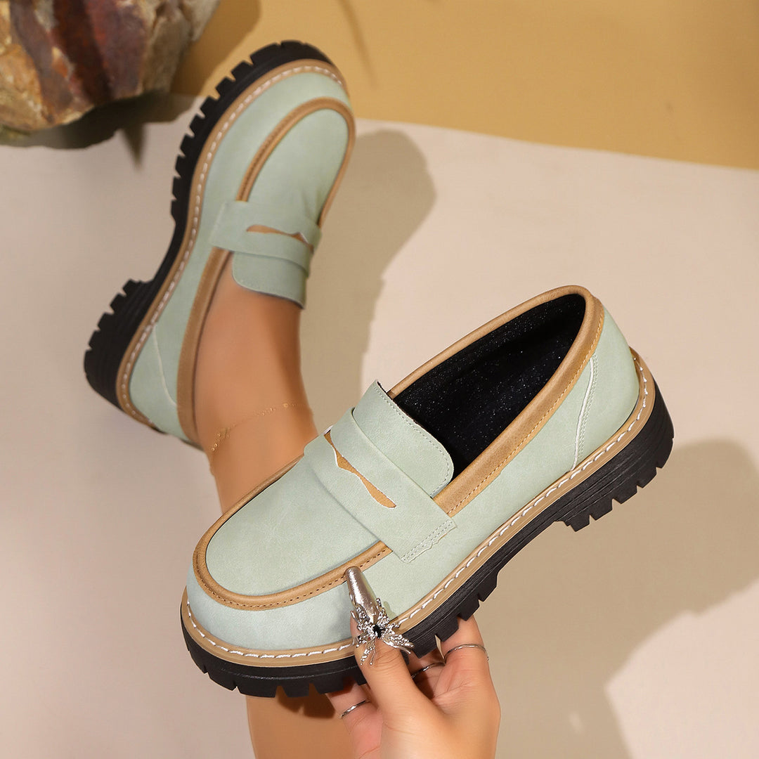 Damen Loafers mit modischem Akzent und rutschfester Sohle EB