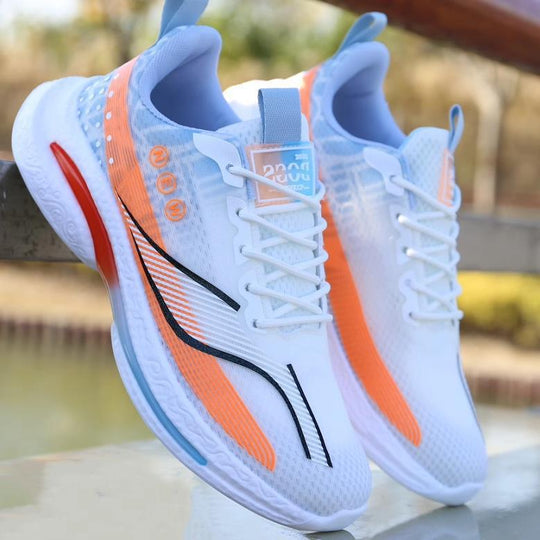 Damen Hochleistungs-Sneaker mit atmungsaktiver Mesh-Oberfläche und stoßdämpfender Sohle EB