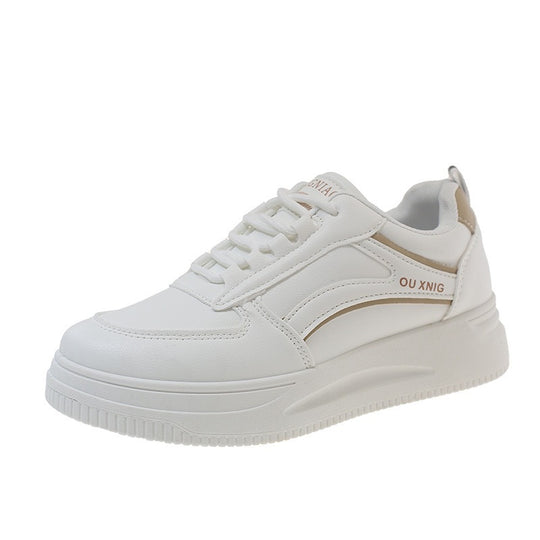 Damen Modische und bequeme Sneaker mit Plateau-Sohle EB