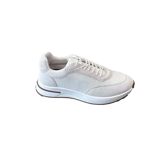 Damen komfortable Sneaker mit atmungsaktiver Struktur und modernem Design EB