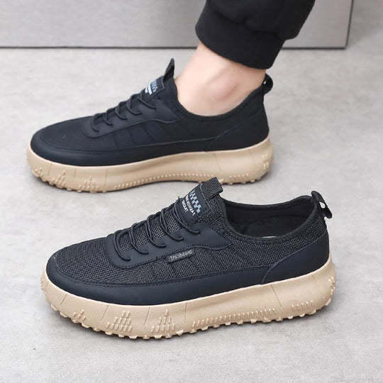 Damen Sportliche und komfortable Sneakers mit dicker Profilsohle EB