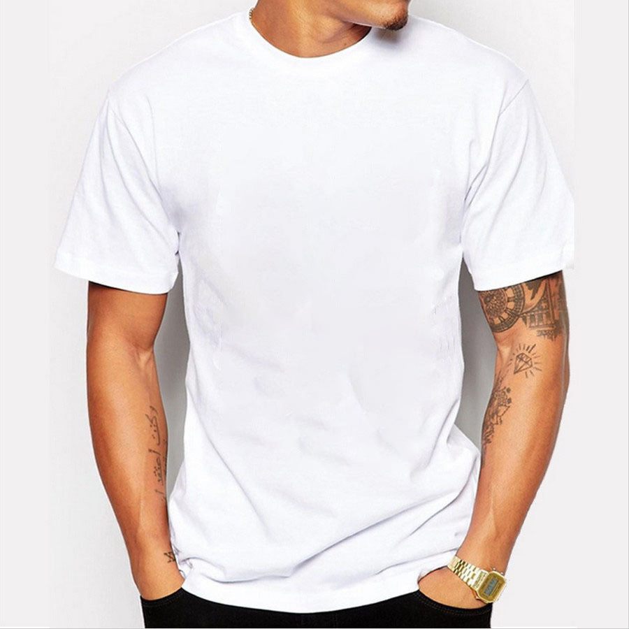 Herren Classic T-Shirt mit Rundhalsausschnitt aus hochwertiger Baumwolle EB