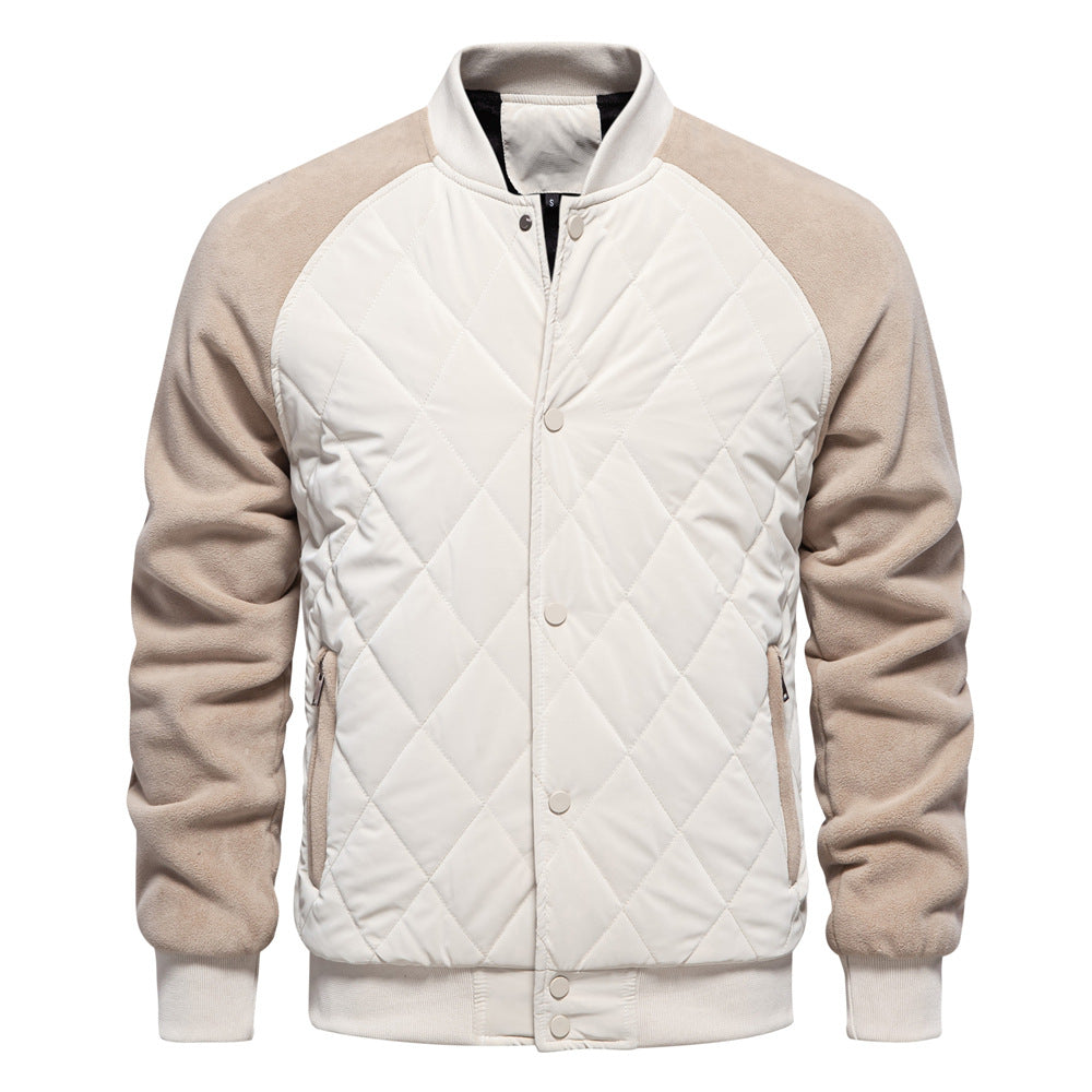 Herren Steppjacke mit modernem Design und praktischen Taschen EB