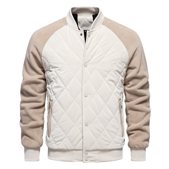 Herren Steppjacke mit modernem Design und praktischen Taschen EB