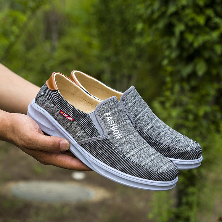 Damen stilvolle Slip-On Schuhe mit elastischem Einstieg und gepolsterter Sohle EB