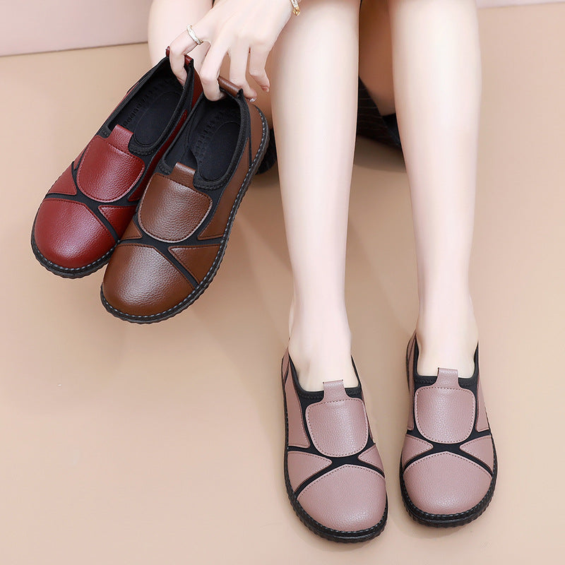 Damen Slip-On Schuhe mit elastischem Einstiegsdesign und rutschfester Sohle EB
