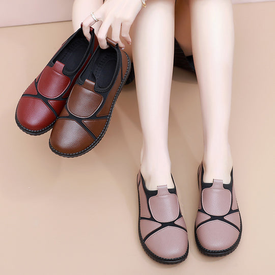 Damen Slip-On Schuhe mit elastischem Einstiegsdesign und rutschfester Sohle EB