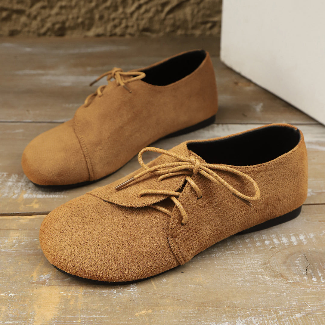 Damen Ballerinas mit elegantem Riemchen und schimmerndem Detail EB