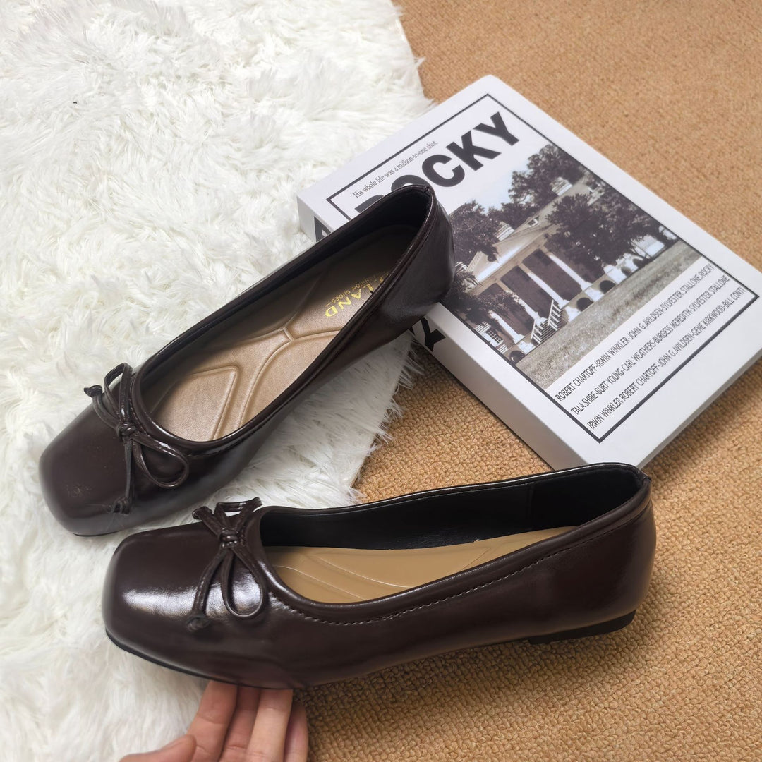 Damen Klassische Ballerinas mit zartem Schleifen-Detail und komfortablem Fußbett EB