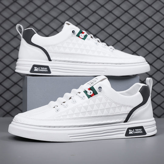 Damen Mode Sneakers mit strukturierter Oberflächenstruktur und dämpfendem Sohlenprofil EB