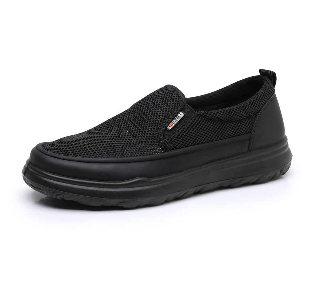 Damen Rutschfeste Mesh-Sneaker mit elastischem Einstieg EB