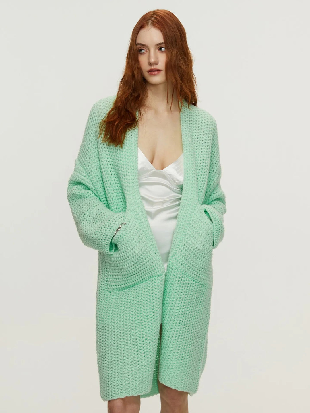 Damen Strickjacke mit Taschen EB