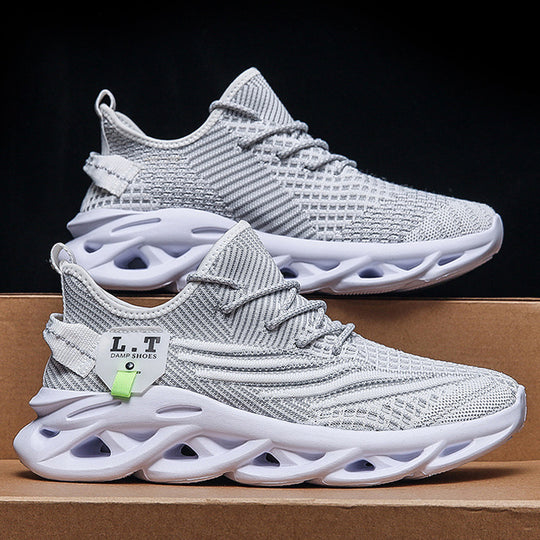 Damen Leichte Mesh-Laufschuhe mit atmungsaktivem Design und dämpfender Sohle EB