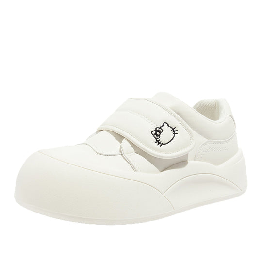 Damen Sneaker mit Klettverschluss und charmantem Tiermotiv EB