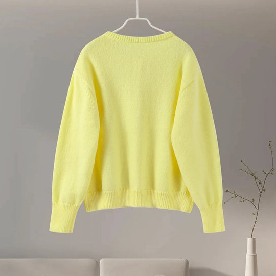 Damen kuscheliger Cardigan aus weichem Mohair EB