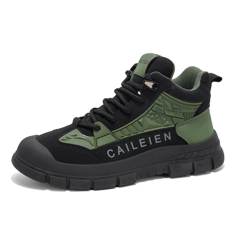 Damen Sportliche High-Top Schuhe mit rutschfester Sohle und robustem Design EB