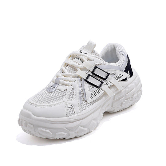 Damen Sportliche Sneakers mit atmungsaktivem Obermaterial und ergonomischer Dämpfung EB