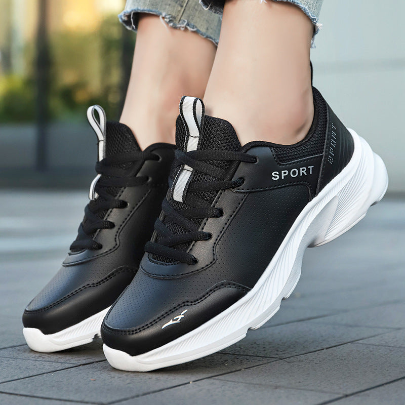 Damen Sportliche Sneakers mit dämpfender Sohle und atmungsaktivem Obermaterial EB