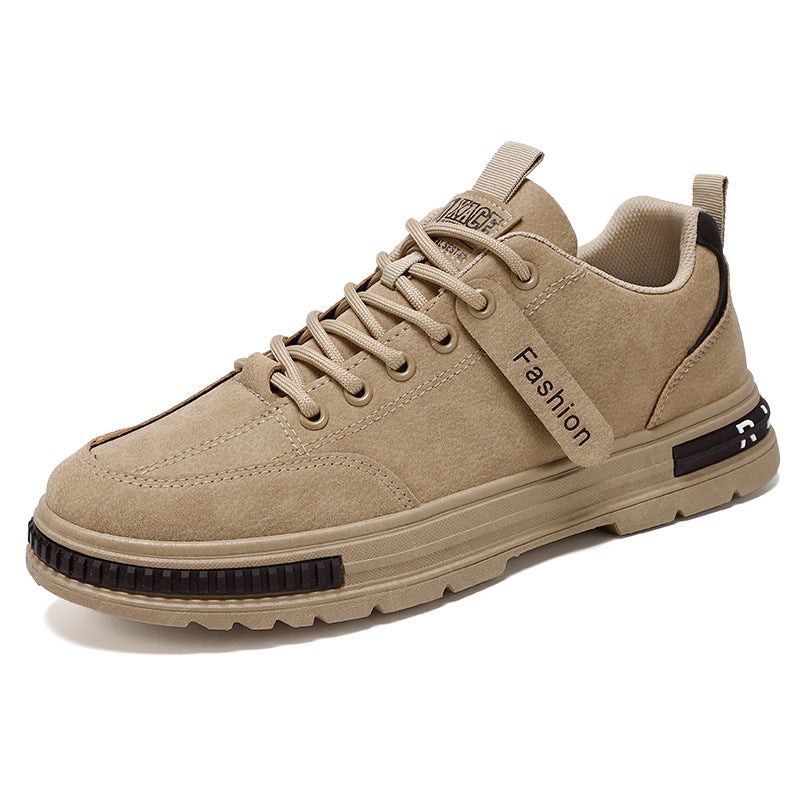 Damen Sportliche Sneakers mit strapazierfähigem Wildleder und rutschfester Sohle EB