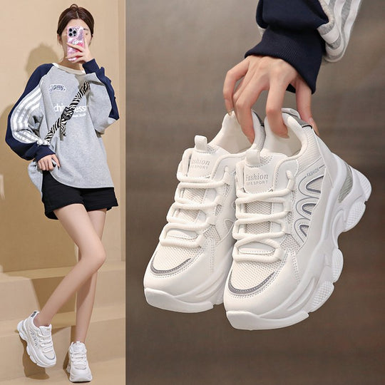 Damen Chunky Sneakers mit komfortabler Dämpfung und modischem Obermaterial EB