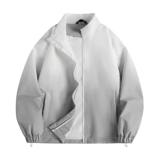 Herren stylische Übergangsjacke mit innovativem Farbverlauf EB