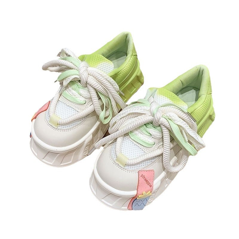 Damen Sneakers im farbenfrohen Design mit atmungsaktiver Sohle EB