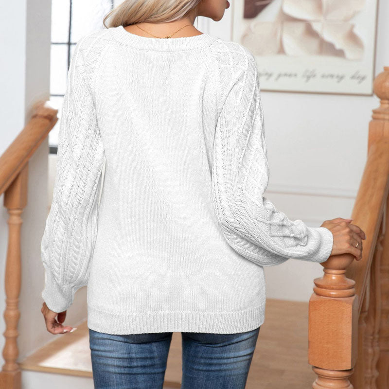 EB | Pullover Mit Zopfmuster Und Weichem Stoff