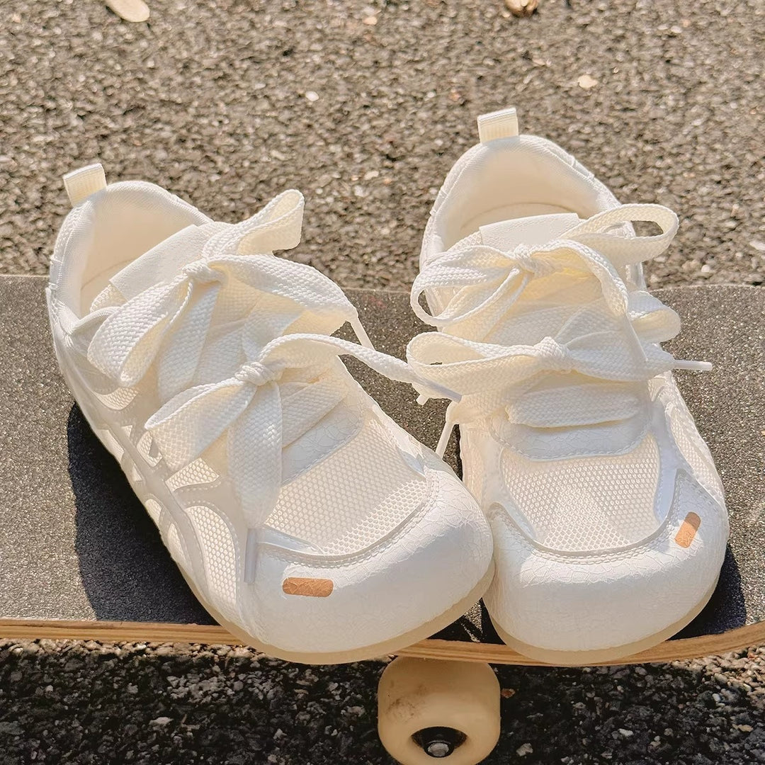 Damen Sportliche Sneaker mit innovativem Netzdesign und komfortabler Schnürung EB