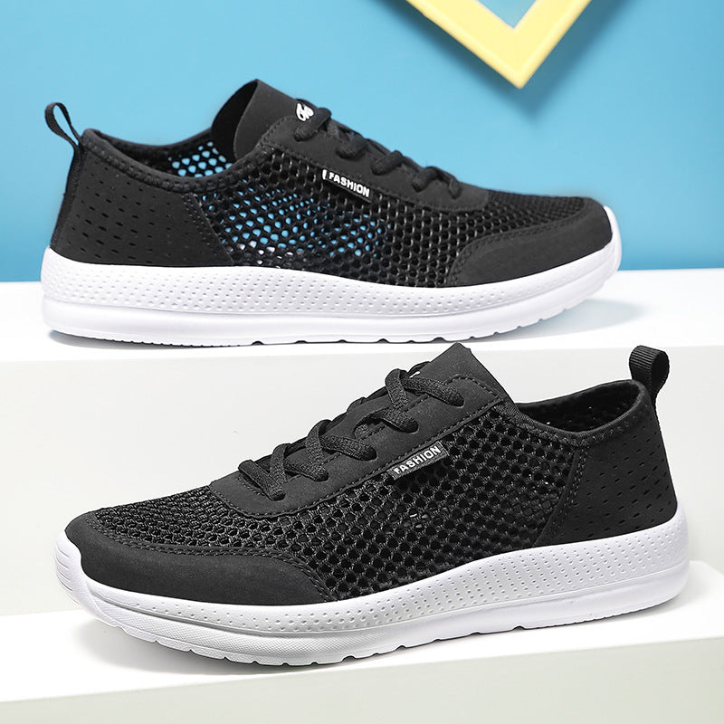 Damen Atmungsaktive Mesh-Sneaker mit flexibler Sohle EB