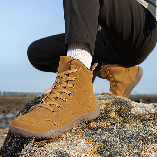 Damen Hochwertige Schnürboots mit rutschfester Sohle EB