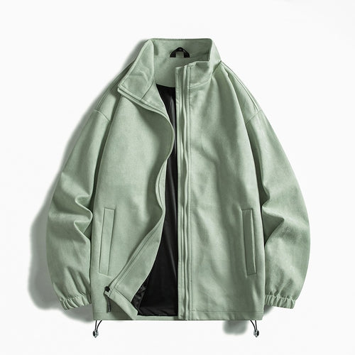 Herren Fleecejacke mit elastischen Bündchen und praktischen Taschen EB