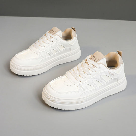 Damen modische Sneakers mit rutschfester Laufsohle und atmungsaktiver Konstruktion EB