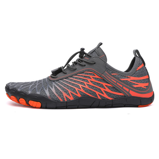 Unisex nan ultraleichter Barfuß-Wasserschuh mit rutschfester Laufsohle und Kordelzugverschluss EB