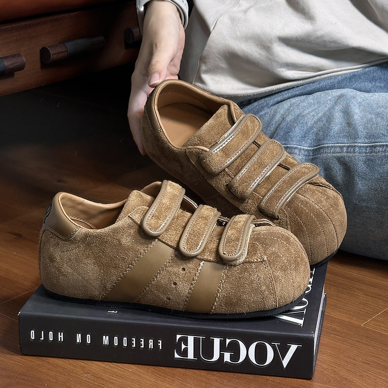 Damen Sportliche Clogs mit praktischen Klettverschluss und bequemer Dämpfung EB