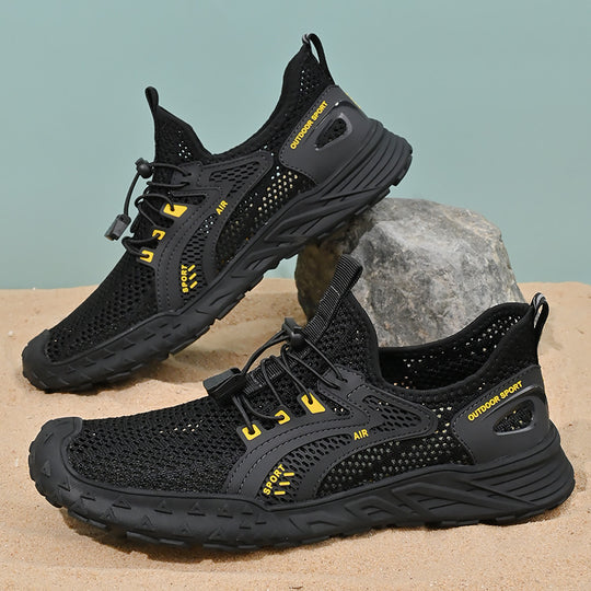 Herren Sportliche Netzlauf-Schuhe EB