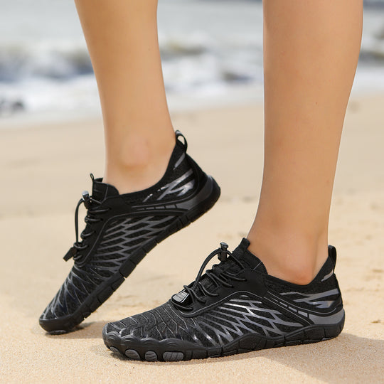 Damen flexible Sport-Sneaker mit innovative Schnürtechnologie und atmungsaktiven Eigenschaften EB