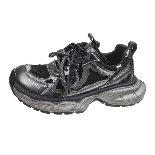Damen Sportliche Sneakers mit robustem Sohlenprofil und atmungsaktivem Obermaterial EB