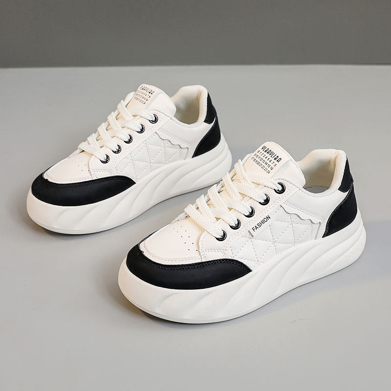 Damen modische Chunky Sneakers mit gepolsterter Sole und stylischem Design EB