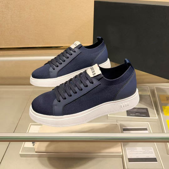 Damen Sportliche Sneakers mit atmungsaktiver Oberflächenstruktur und bequemer Dämpfung EB